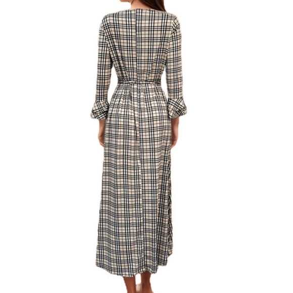 DEVORAH'S SECRET Maxi Dress London Plaid - Picture 3 of 4
